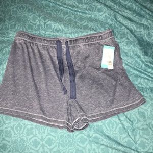 Short dark blue sleep wear short